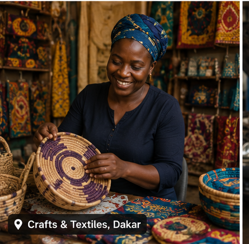 Crafts & Textiles, Dakar