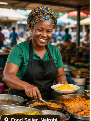 Food Seller, Nairobi