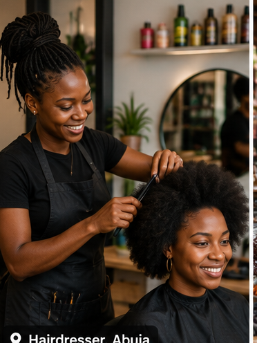 Hairdresser, Abuja