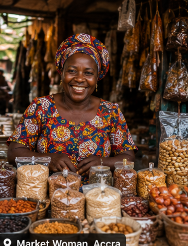 Market Woman, Accra